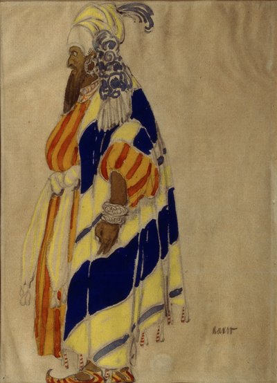 Costume pour le ballet Islamey de Mily Balakirev - Leon Bakst